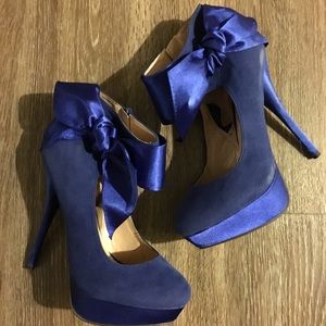 Suede Heels
